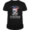 I am sorry the nice teacher is on vacation skull American flag veteran Independence day shirt.jpg